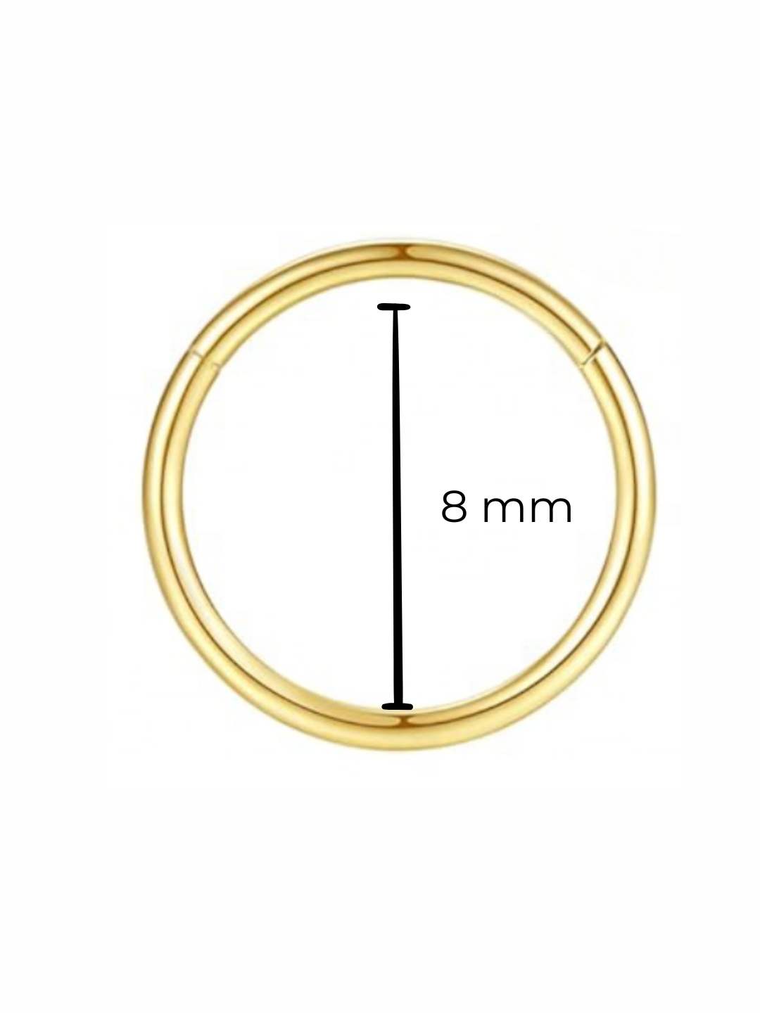 Piercing Hoop Plain titanio