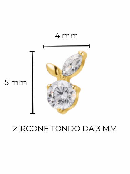 Piercing Apple titanio