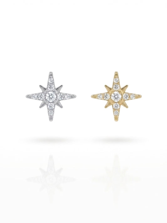 Piercing Logo Shine titanio