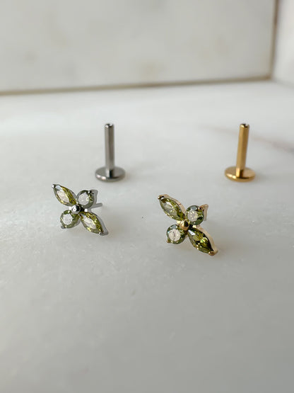 Piercing Axis Colorful titanio