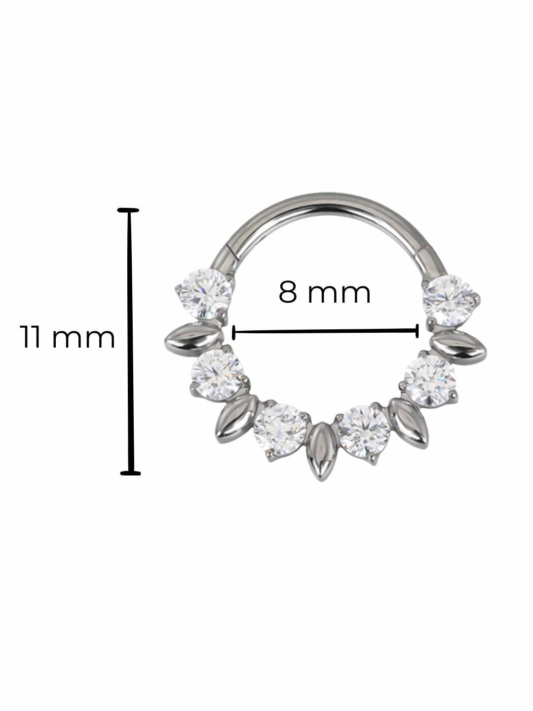 Piercing Ursula titanio