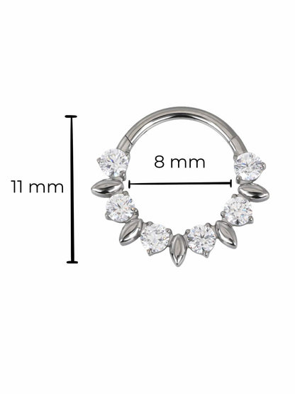 Piercing Ursula titanio