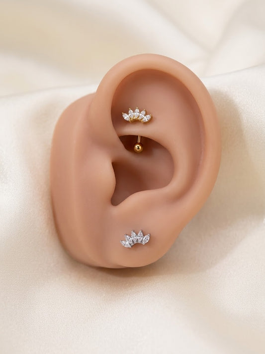 Piercing Lotus Ban titanio