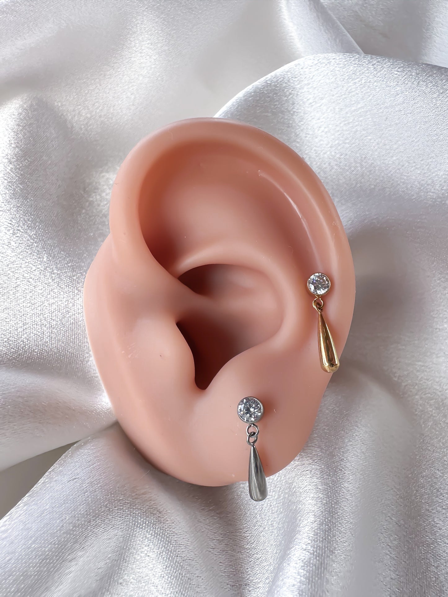 Piercing Shine Drop titanio