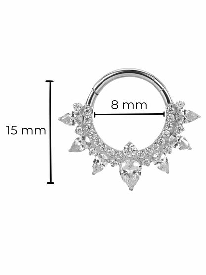 Piercing Isabel titanio