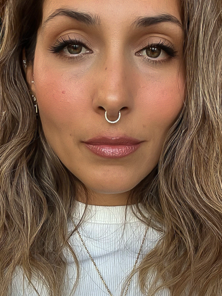 Piercing Diana titanio