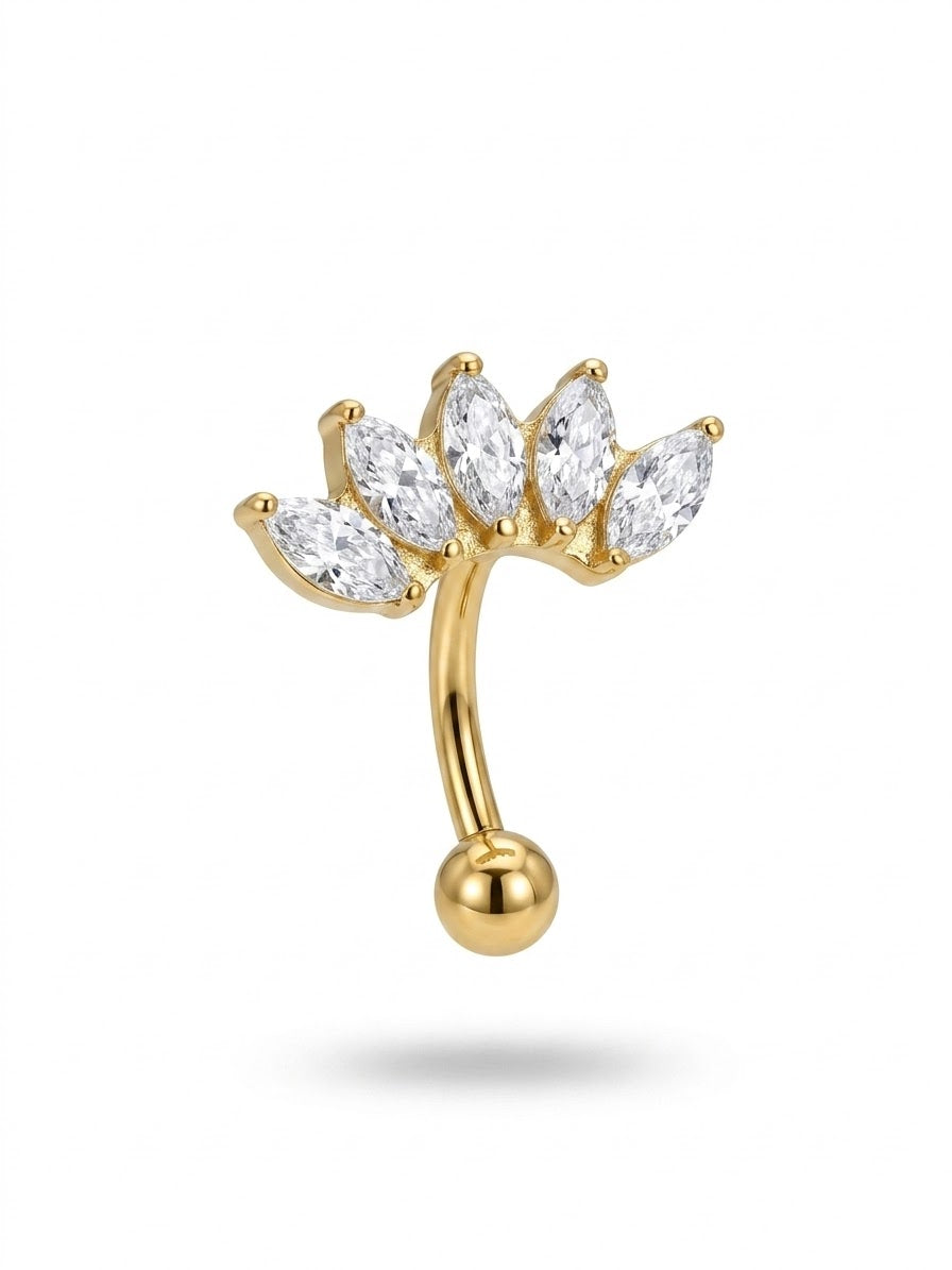 Piercing Lotus Ban titanio