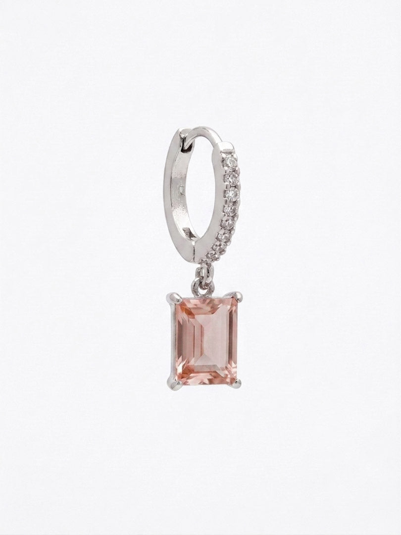Mono Hoop Baguette Pendente