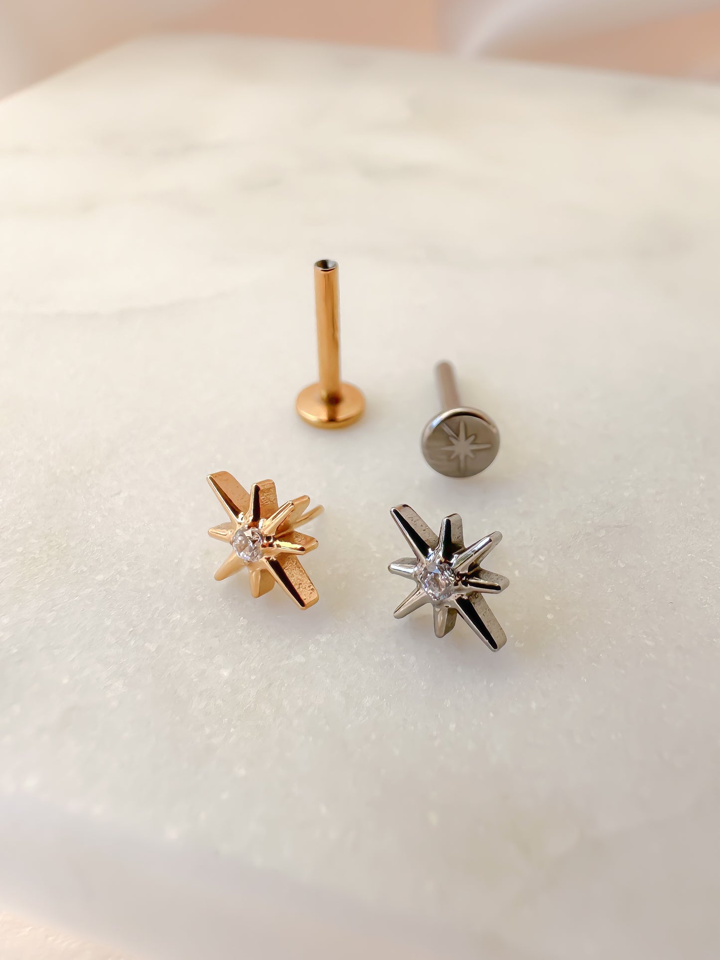 Piercing Logo titanio