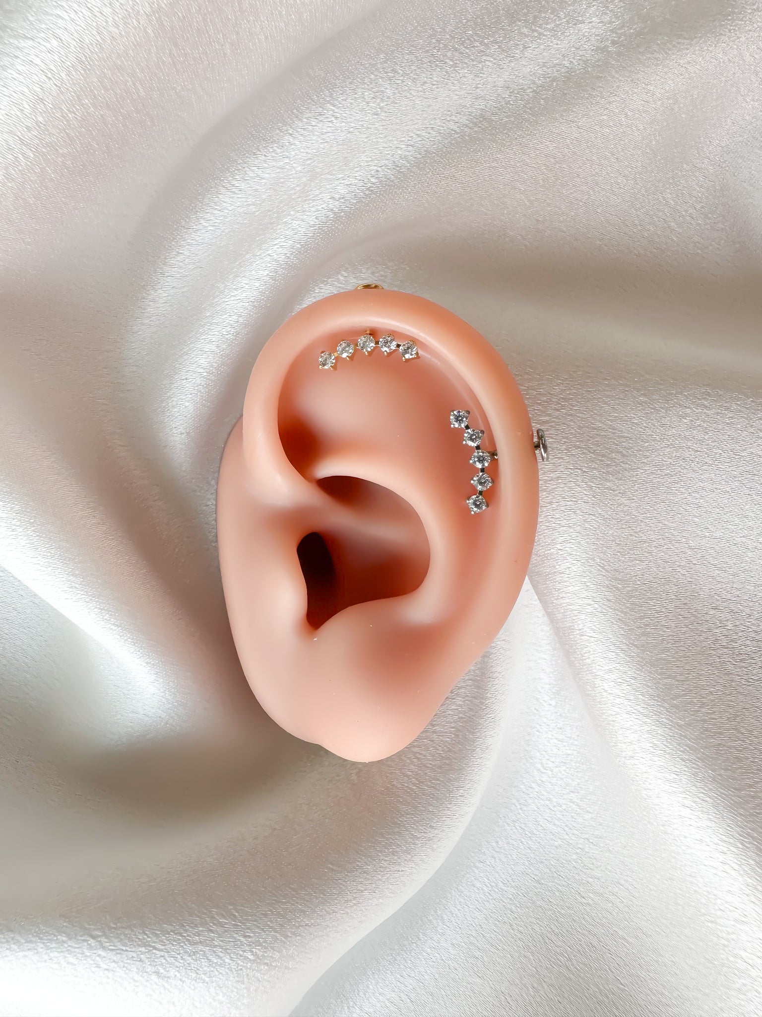 Piercing Vertical Charlotte titanio