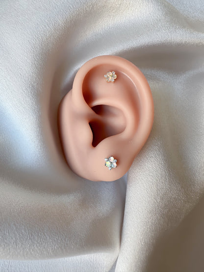 Piercing Ninfea titanio