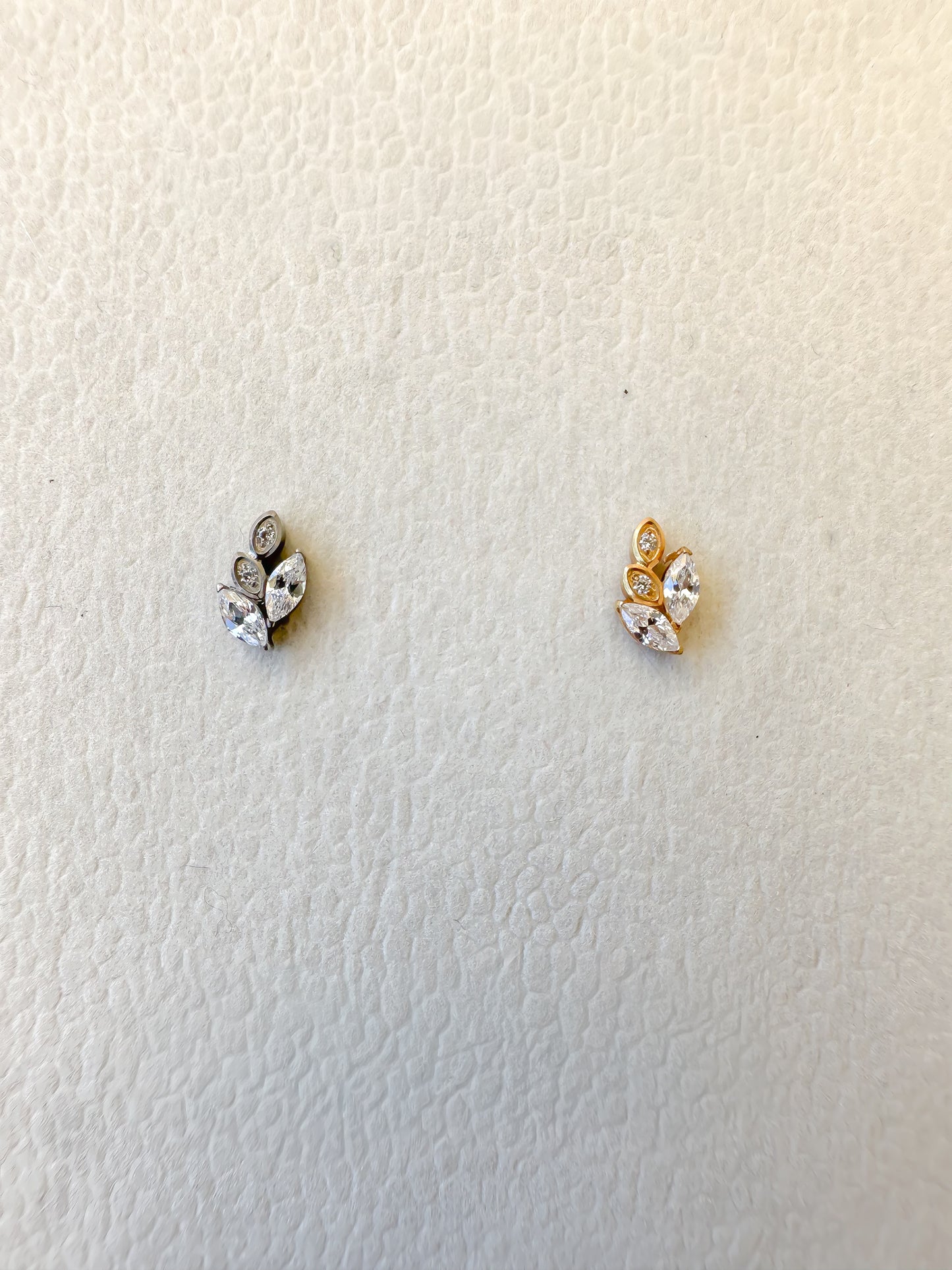 Piercing Leaf titanio