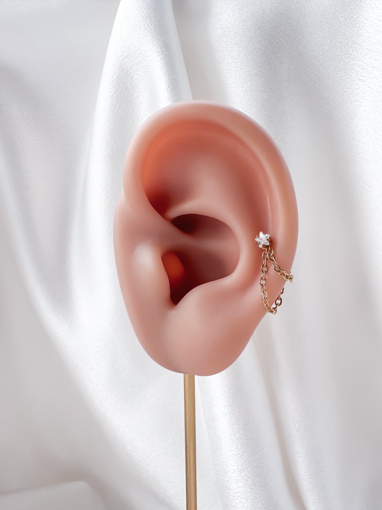 Linky Double Plain Titanio