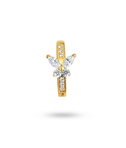Piercing Navel D-Butterfly titanio