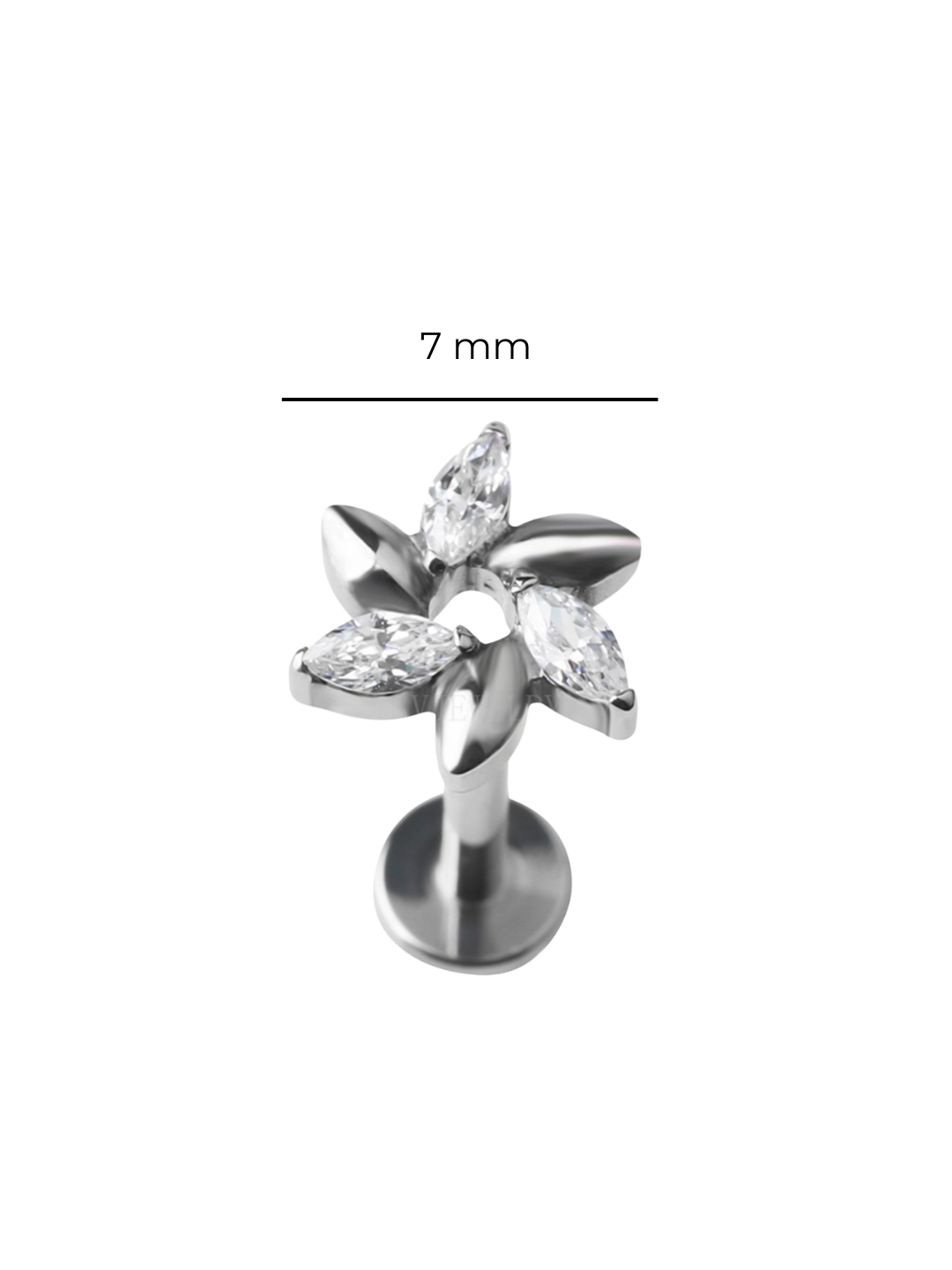 Piercing Whirly titanio