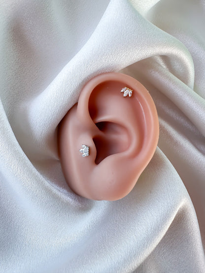 Piercing Tiara titanio