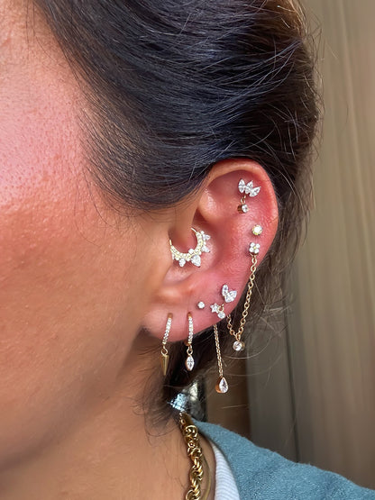 Piercing Hoop Tusk titanio