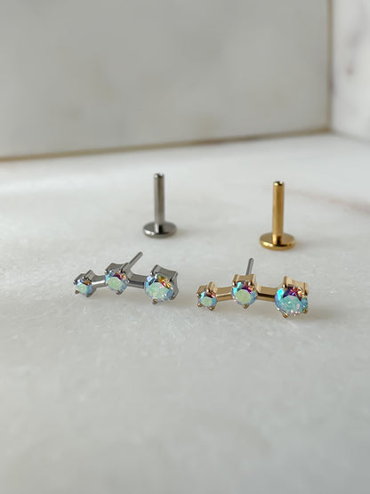 Piercing Orion Colorful titanio