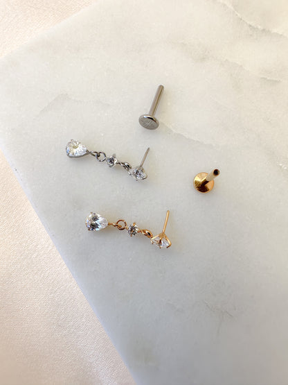 Piercing Rain titanio