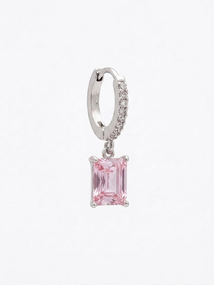 Mono Hoop Baguette Pendente