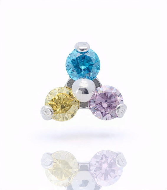 Piercing Arya Colorful titanio