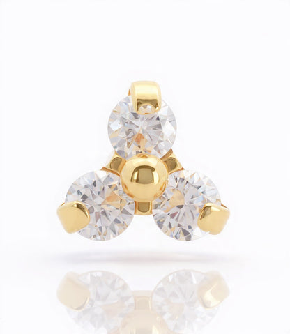 Piercing Arya Shine titanio