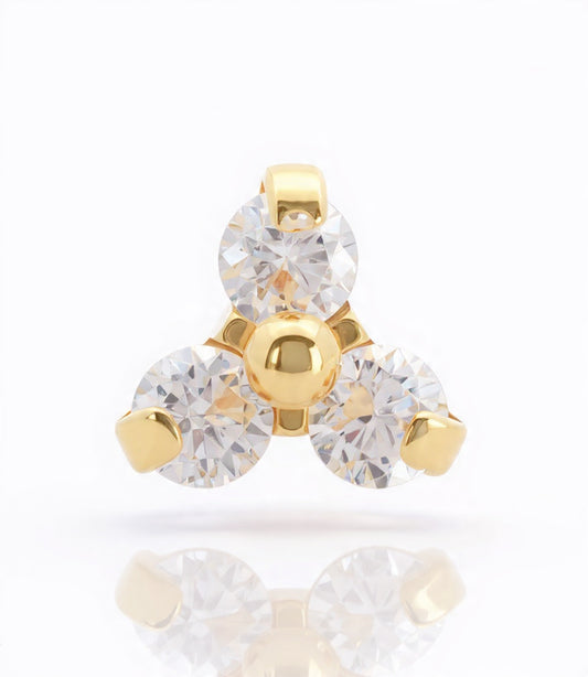 Piercing Arya Shine titanio