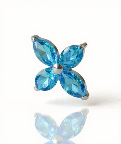 Piercing Axis Colorful titanio