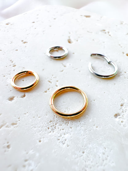 Piercing Hoop Plain titanio