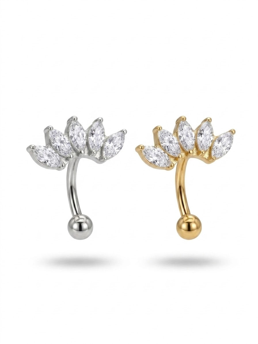 Piercing Lotus Ban titanio