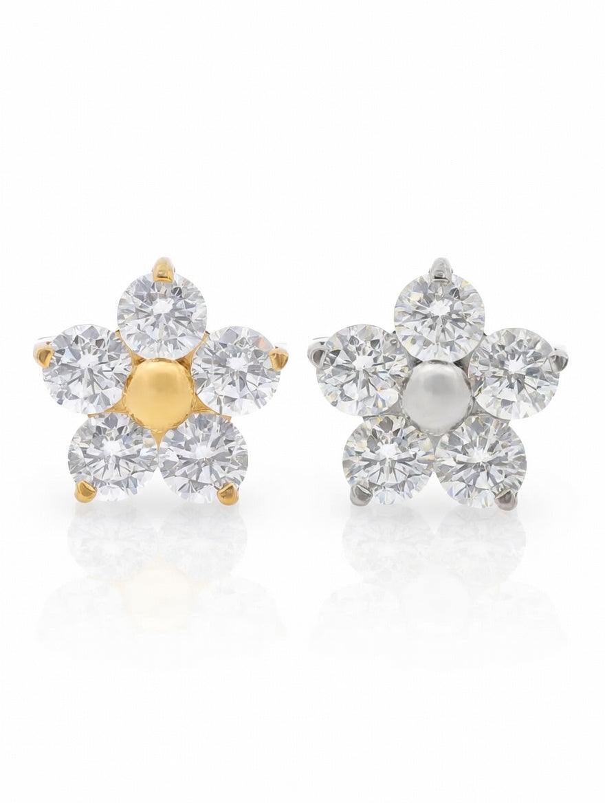 Piercing Bloom titanio