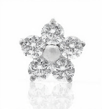 Piercing Bloom titanio