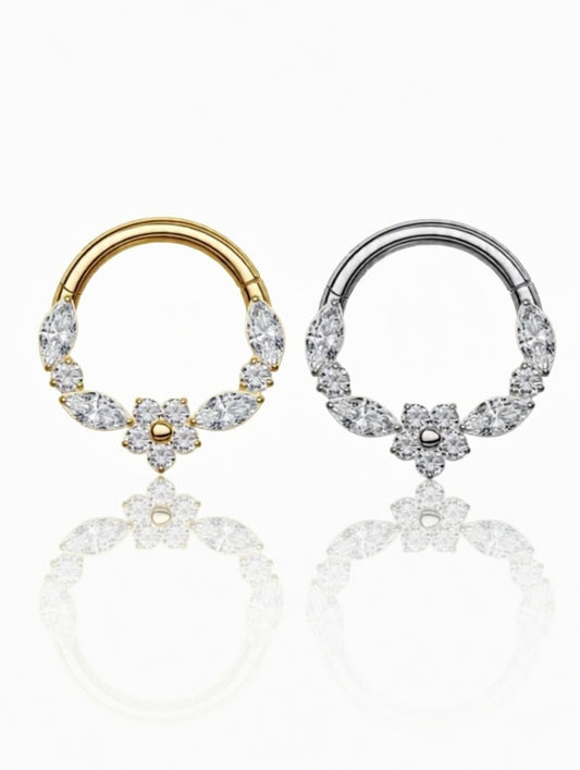 Piercing Blossom Titanio