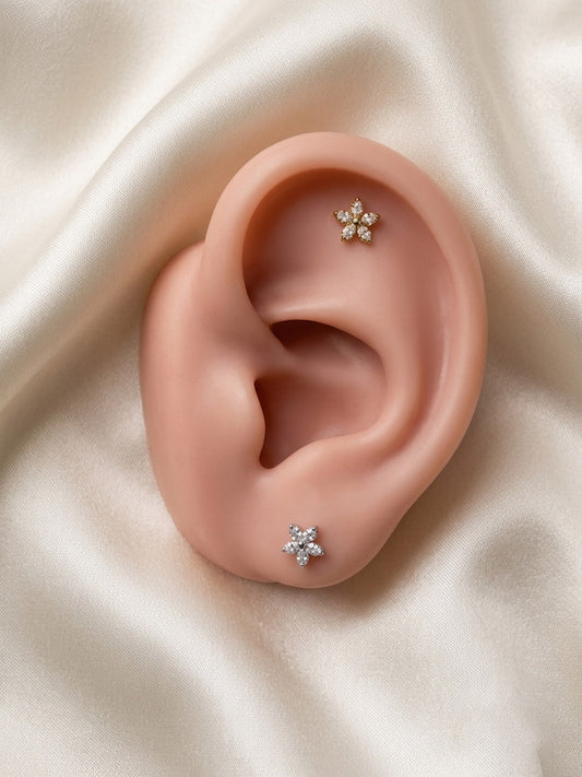 Piercing Tiaré titanio
