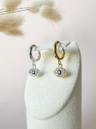 Mono Hoop Mati pendente