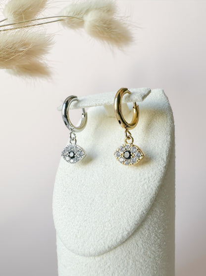 Mono Hoop Mati pendente