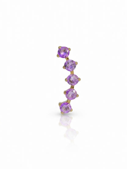 Piercing Charlotte Colorful titanio