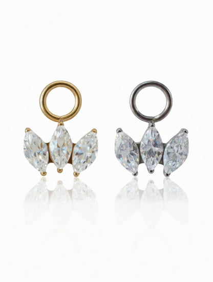 Charm Clover titanio