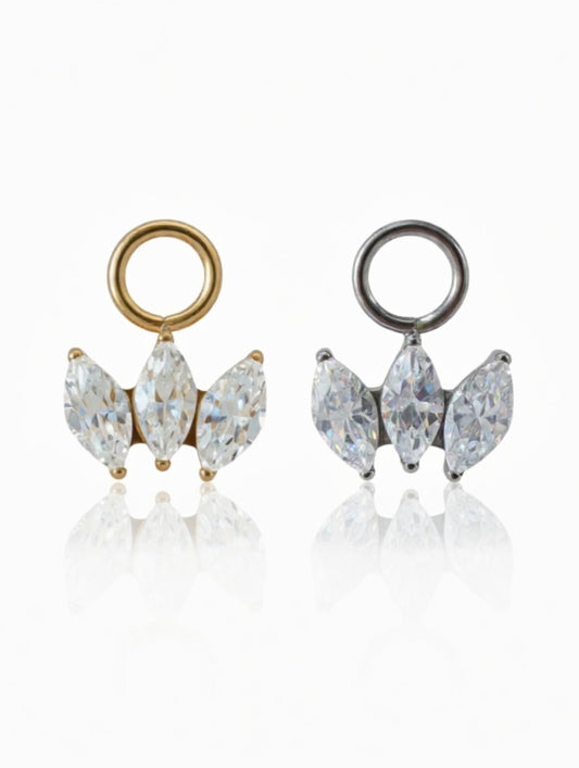 Charm Clover titanio