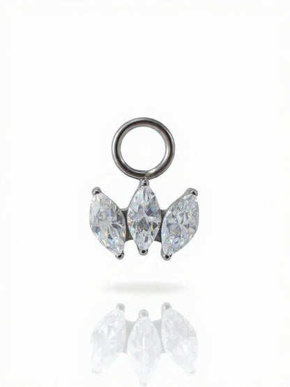 Charm Clover titanio