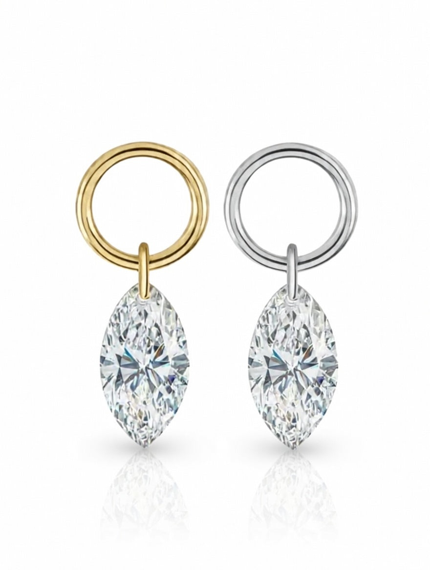 Charm Crystal titanio