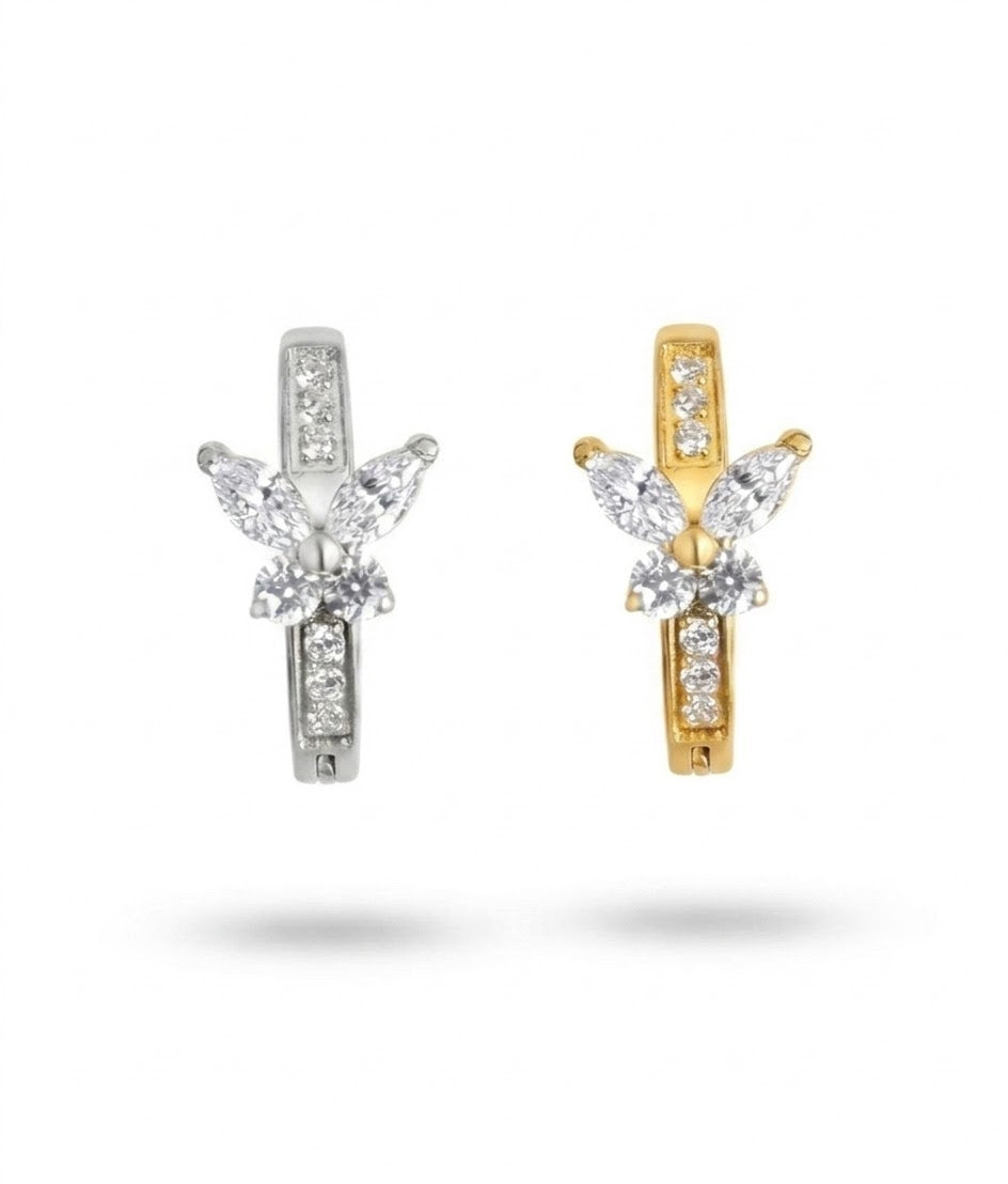 Piercing Navel D-Butterfly titanio