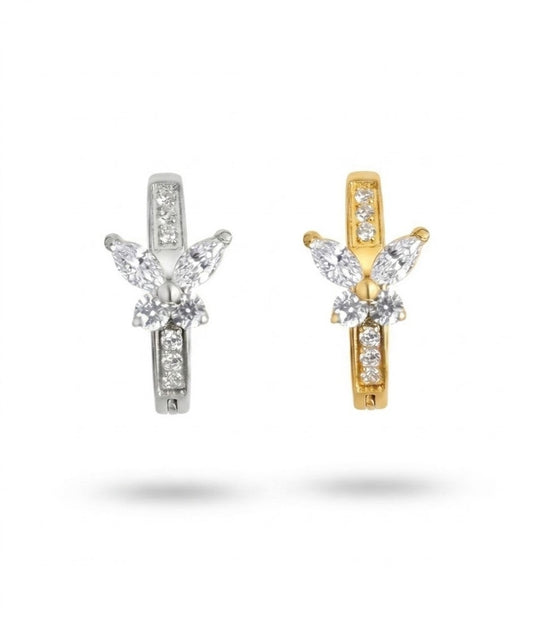 Piercing Navel D-Butterfly titanio