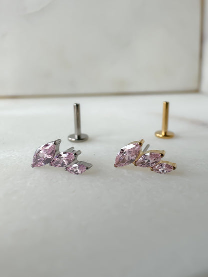 Piercing Mel Colorful titanio