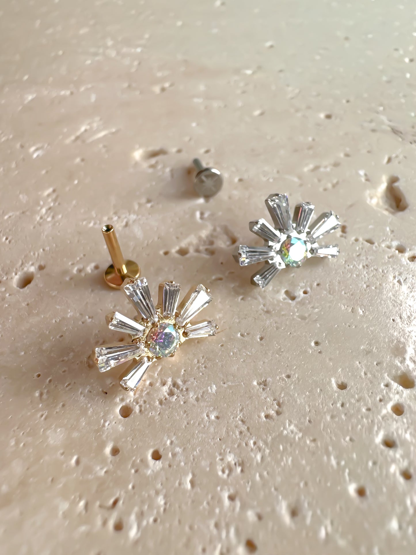 Piercing Sunset titanio