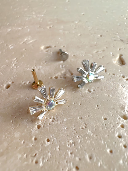 Piercing Sunset titanio