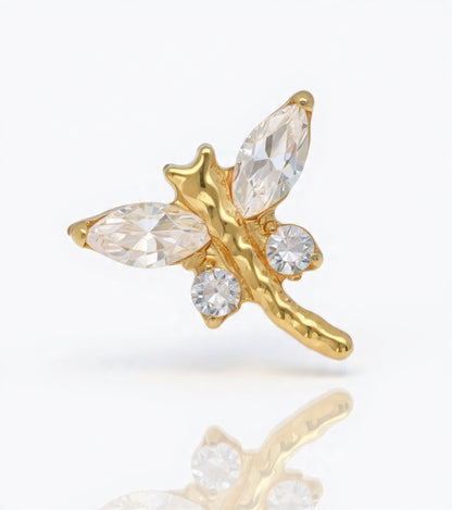 Piercing Dragonfly titanio