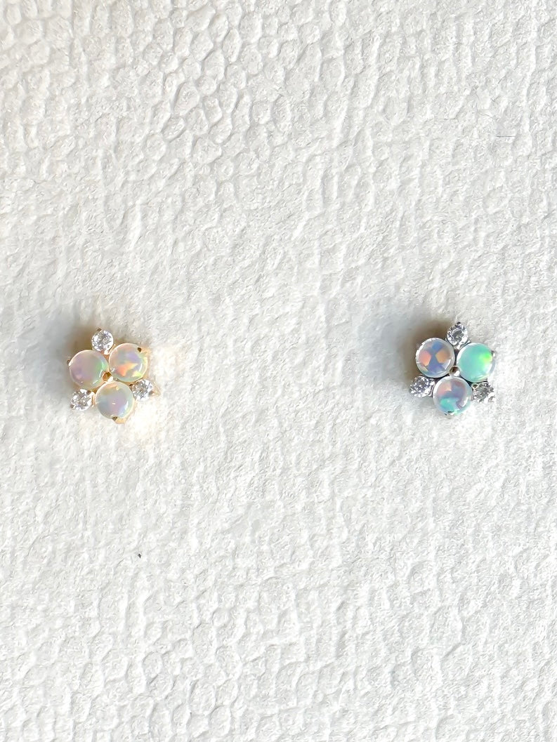 Piercing Ninfea titanio