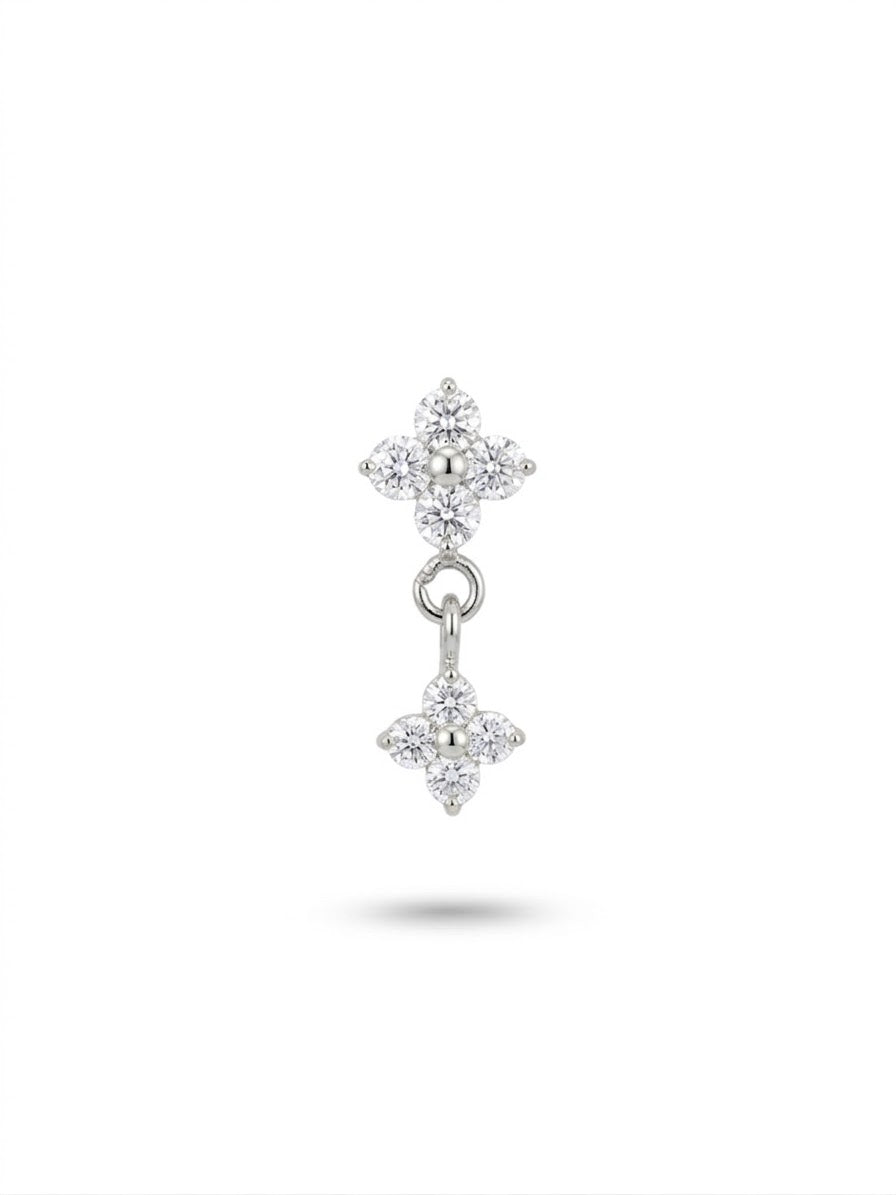 Piercing Dafne pendente titanio