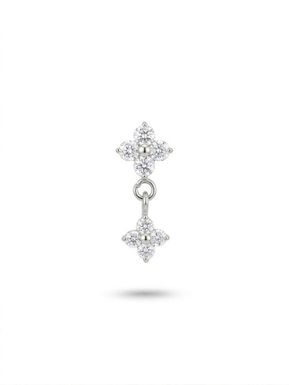 Piercing Dafne pendente titanio